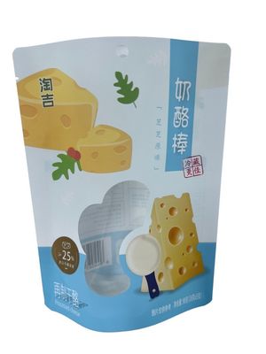 Customized Paper Packaging Pouches stand up bag with window design